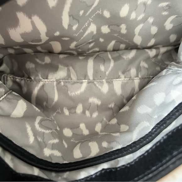 Aimee Kestenberg Last Night Top Handle Shearling Leather Crossbody Bag - Picture 13 of 14